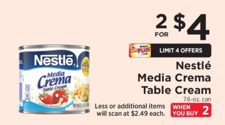 Nestlé Media Crema Table Cream