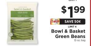 Bowl & Basket Green Beans