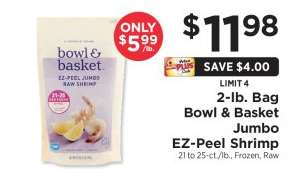 Bowl & Basket Jumbo EZ-Peel Shrimp