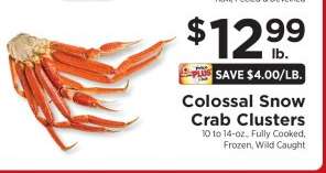 Colossal Snow Crab Clusters