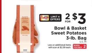 Bowl & Basket Sweet Potatoes