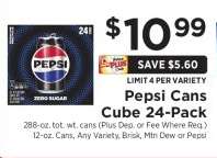 Pepsi Cans Cube 24-Pack