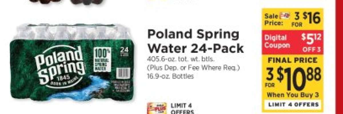 Poland Spring Water 24-Pack