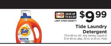 Tide Laundry Detergent