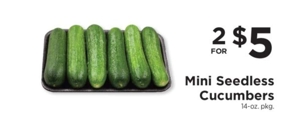 Mini Seedless Cucumbers