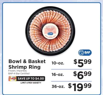Bowl & Basket Shrimp Ring 10-oz.