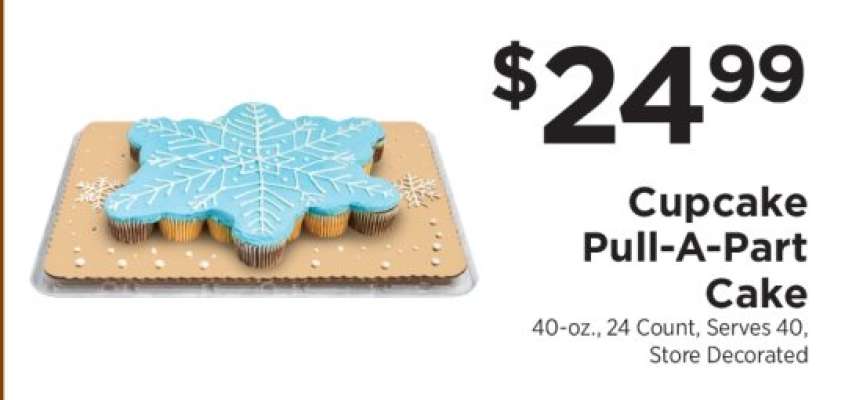 Cupcake Pull-A-Part Cake