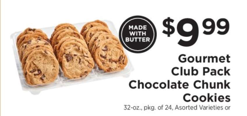 Gourmet Club Pack Chocolate Chunk Cookies