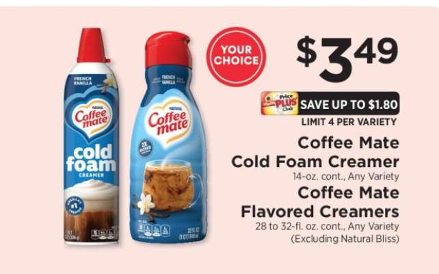 Coffee mate Creamers*