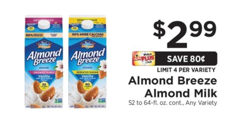 Almond Breeze Almond Milk