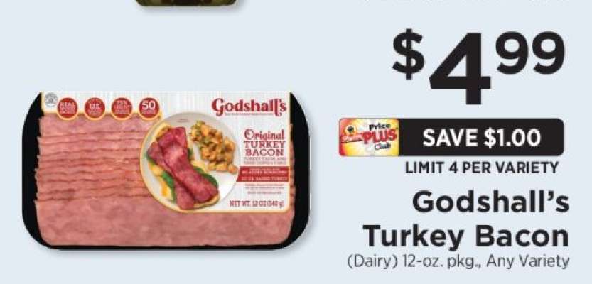 Godshall's Turkey Bacon
