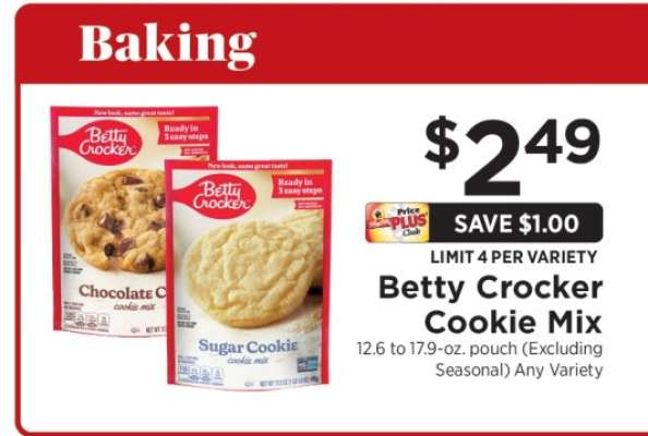 Betty Crocker Cookie Mix