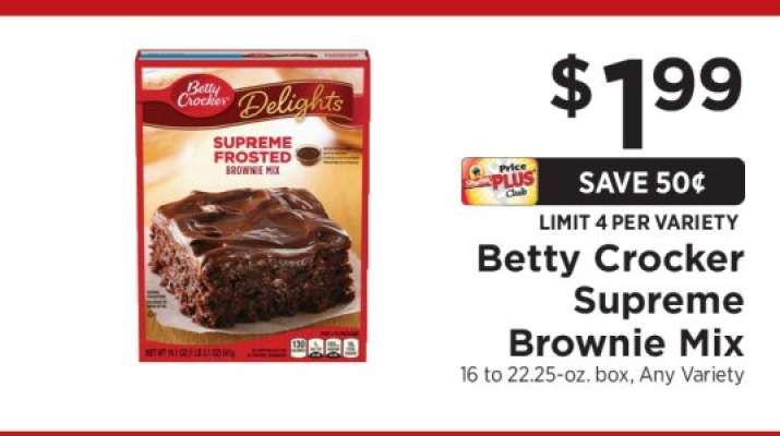 Betty Crocker Supreme Brownie Mix
