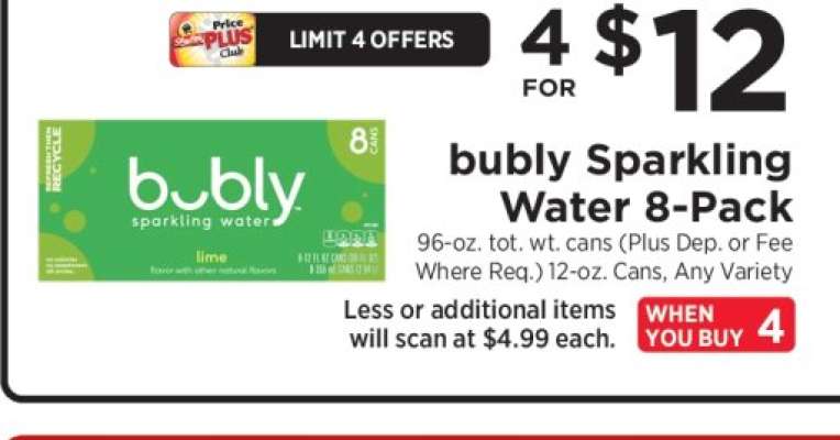 bubly Sparkling Water 8-Pack