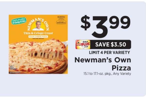 Newman's Own Pizza