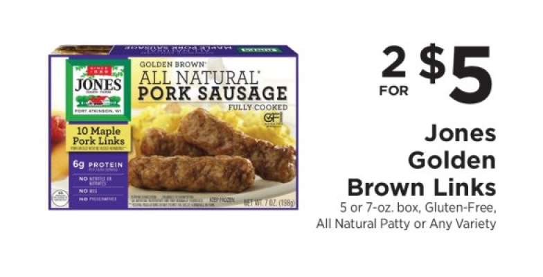 Jones Golden Brown Links