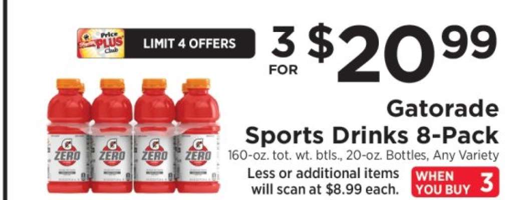 Gatorade Sports Drinks 8-Pack