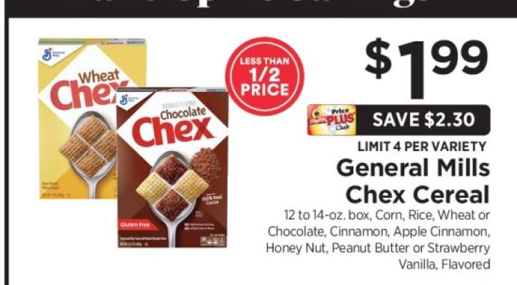 General Mills Chex Cereal