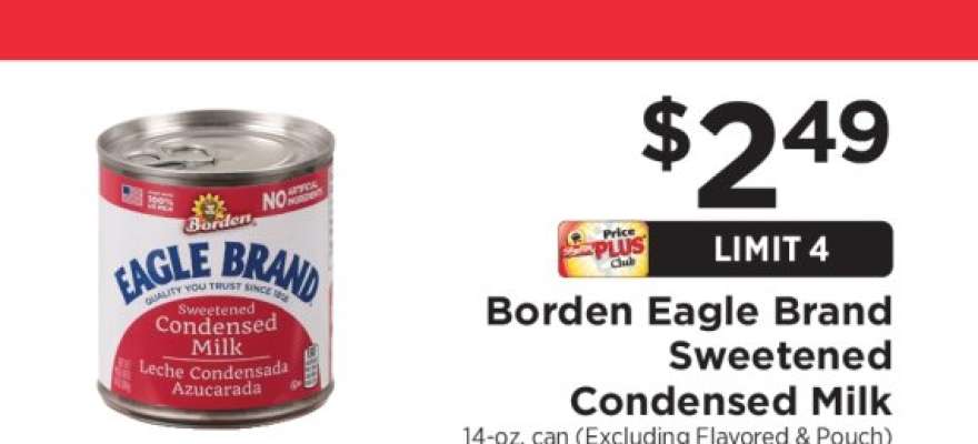 Borden Eagle Brand Sweetened Condensed Milk