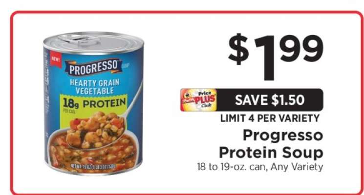 Progresso Protein Soup*