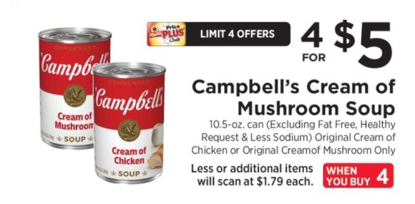 Campbell's Cream of Mushroom Soup