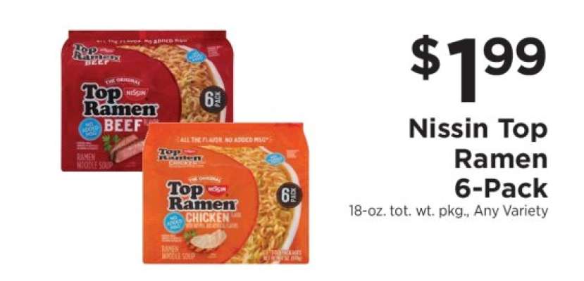 Nissin Top Ramen 6-Pack