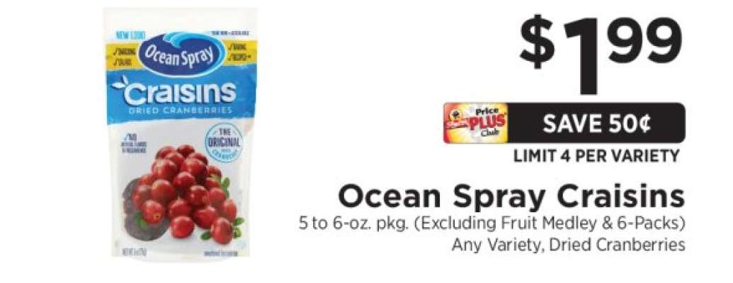 Ocean Spray Craisins