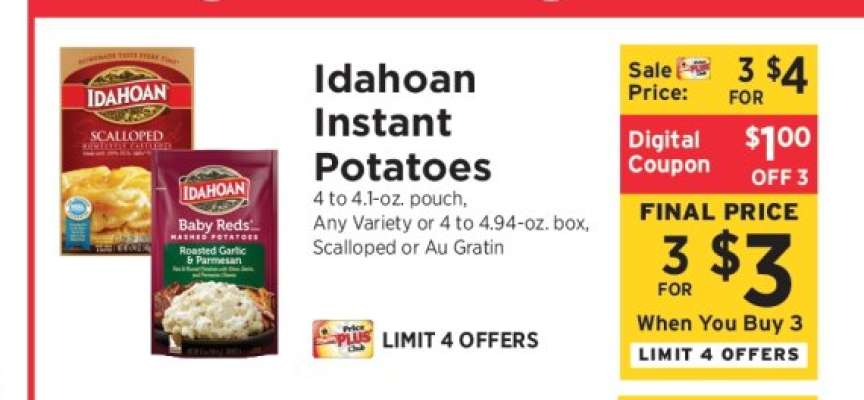 Idahoan Instant Potatoes