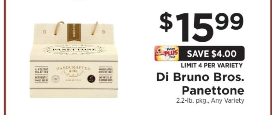 Di Bruno Bros. Panettone