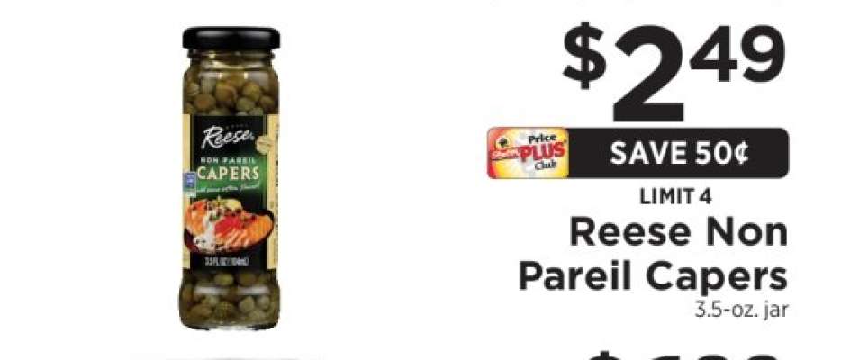 Reese Non Pareil Capers