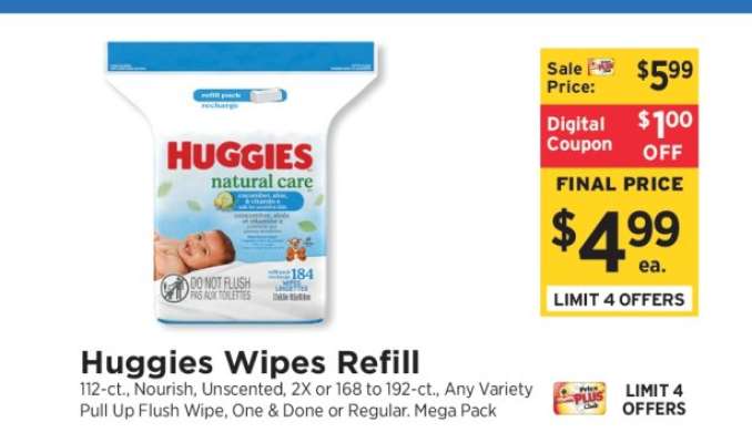 Huggies Wipes Refill