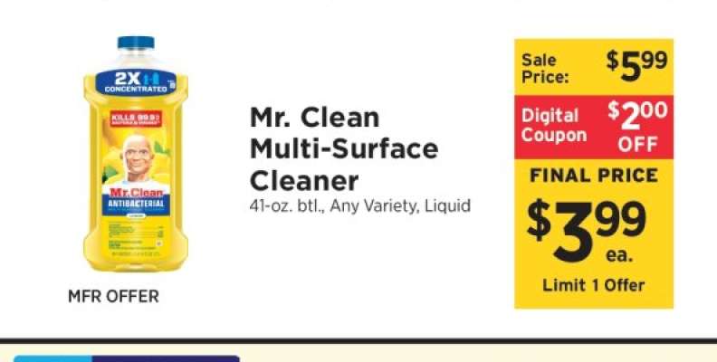 Mr. Clean Multi-Surface Cleaner