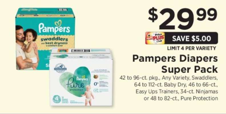 Pampers Diapers Super Pack