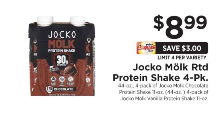Jocko Mölk Rtd Protein Shake 4-Pk.