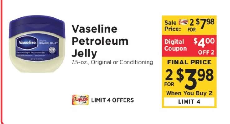 Vaseline Petroleum Jelly