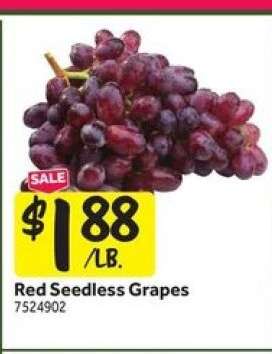 Red Seedless Grapes