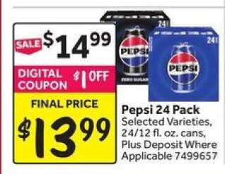 Pepsi 24 Pack