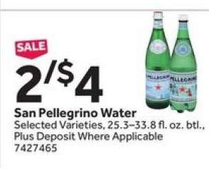 SAN PELLEGRINO WATER