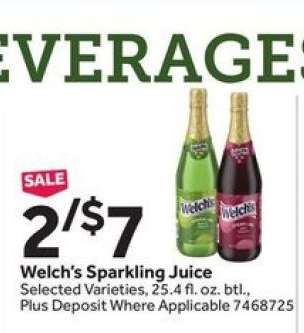 Welch's Sparkling Juice*