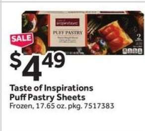 Taste of Inspirations Puff Pastry Sheets