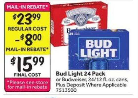 Bud Light 24 Pack