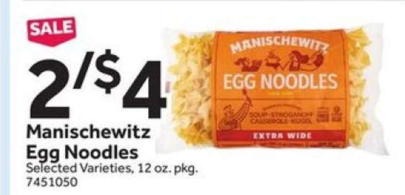 Manischewitz Egg Noodles