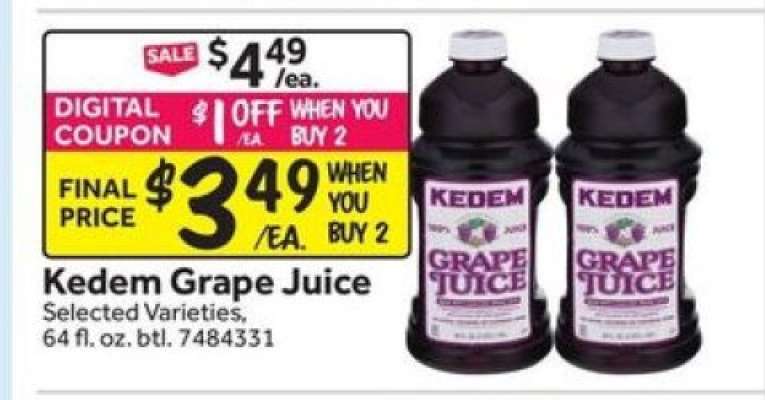Kedem Grape Juice