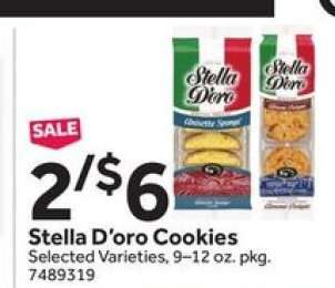 Stella D'oro Cookies