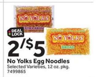 No Yolks Egg Noodles