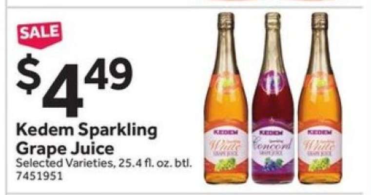 Kedem Sparkling Grape Juice