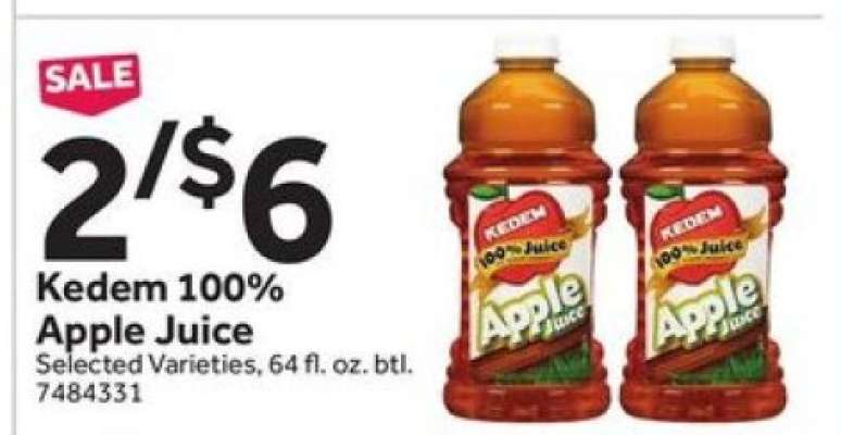 Kedem 100% Apple Juice