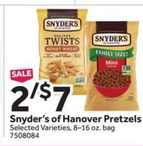 Snyder's of Hanover Pretzels