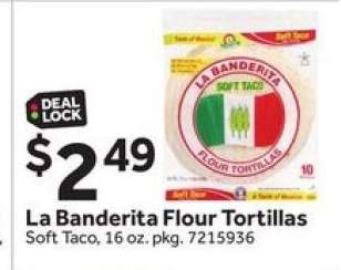 La Banderita Flour Tortillas