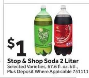 Stop & Shop Soda 2 Liter